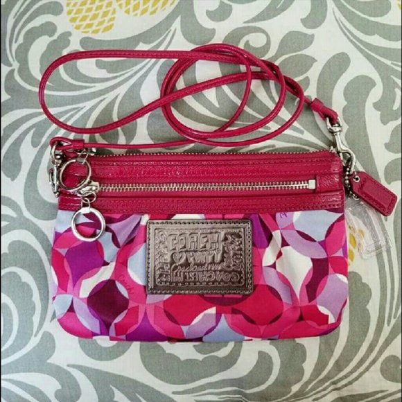 Coach Handbags - Coach Poppy Kaleidoscope Crossbody Bag